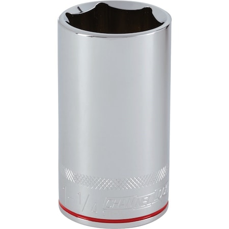 Channellock Standard 1/2 In. Drive 1-1/4 In. 6-Point Deep Standard Socket 366951
